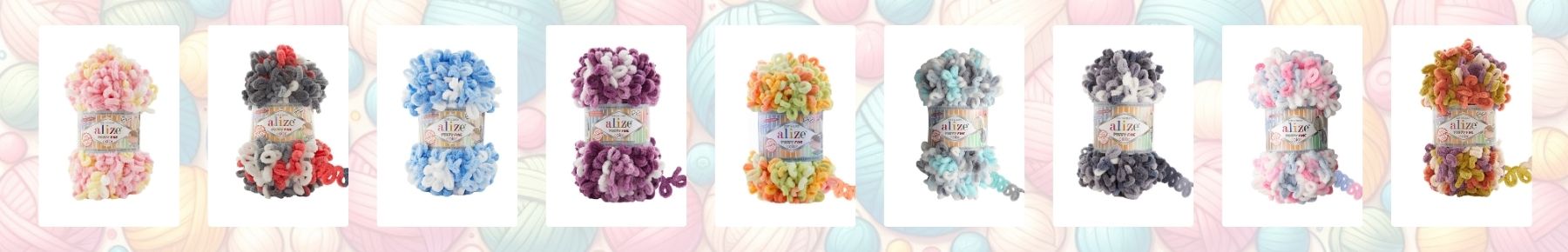 Příze Puffy fine color Alize